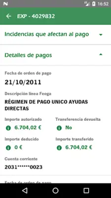 InfoPAC Andalucía android App screenshot 0