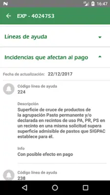 InfoPAC Andalucía android App screenshot 1